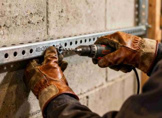 Tube crémaillère perforée 40x20mm : comment bien le fixer ? tube cremailere perforée 40x20mm